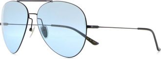 Gucci Black Metal Pilot Sunglasses
