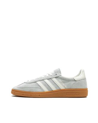adidas Womens Sneakers Handball Spezial Wonder Silver Silver-Off White-Gum Trainers Silver/off White/gum