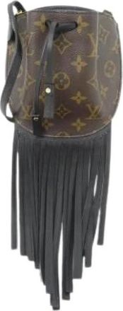 Louis Vuitton Pre-owned Bucket Bags, female, Brown, Size: ONE SIZE Pre-owned Bucket Bag