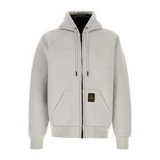 RefrigiWear Heren, Sweatshirts & Hoodies, Grijs, Maat: S Katoen