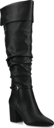 Journee Collection Journee Womens Floretta Over-the-Knee Boots