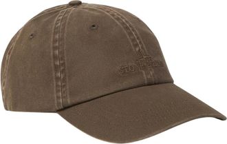 Stone Island Cappellino in gabardine di cotone spazzolato - - Accessories - unisex - Marrone - ONE SIZE
