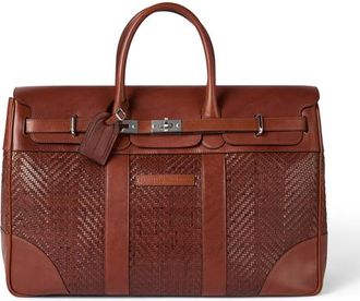 Brunello Cucinelli Calfskin and cowhide bag in Cognac at Nordstrom