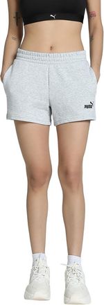 Puma Womens ESS Small No. 1 Logo 4 Shorts Grey Size XXS