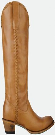 Lane Boots Womens Plain Jane Tall Boots In Saddle