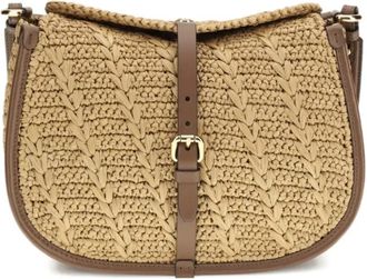 Etro Pony Medium Schoudertas - Dames - Schoudertassen - Bruin - ONE Size - Tassen