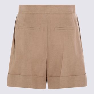 Valentino Womens Shorts Beige _100 % Co