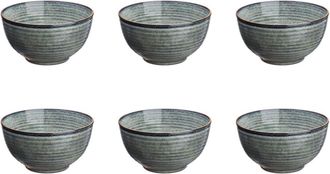 Bj&ouml;rn Borg Cuenco &Oslash;14cm - 6 Piezas - Gris