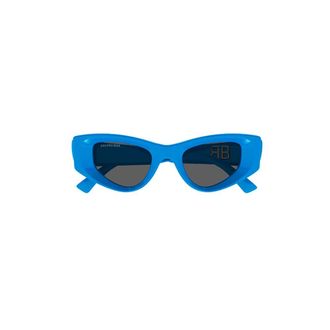Balenciaga Sunglasses, female, Blue, 48 MM, Bb0243S Sunglasses