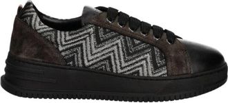 Missoni Alex Sneakers - Dames - Sneakers - Zwart - 38 EU - Leer - Schoenen