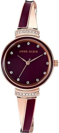 Anne Klein Classic Purple Dial Ladies Watch AK/2716RBST