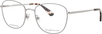 Kate Spade New York Ladies Purple Rectangular Eyeglass Frames KSMAKENSIE0B3V53