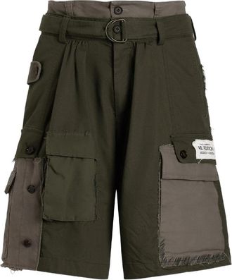 Dolce & Gabbana Patchwork Belted Trousers