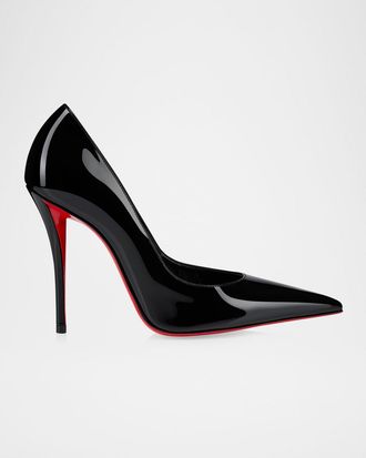 Christian Louboutin 100mm Miss Z Patent Pumps