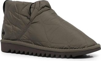 Rag & Bone Eira Quilted Boots In Green