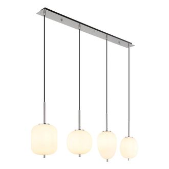 Globo Lighting L&aacute;mpara Colgante - Blacky I - Blanco - Vidrio - Gran - Globo