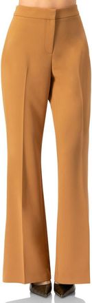 Ivonne Semi Flare Trousers in Camel at Nordstrom, Size 14