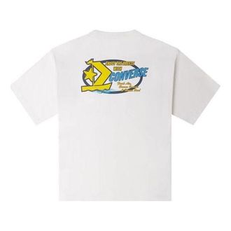Converse Retro Sail Boat Graphic T-shirt White 10025441-A02