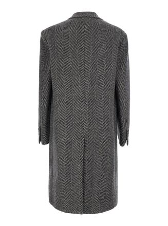 Golden Goose Mens Coat Resca Green Virgin Wool