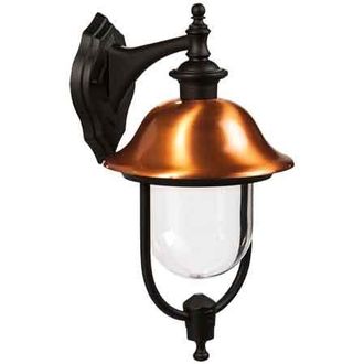 OEM Aplique De Pared calliope Down Color Negro/cobre