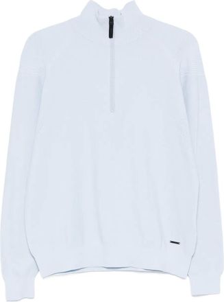 AlphaTauri Frost half-zip sweater - Blu