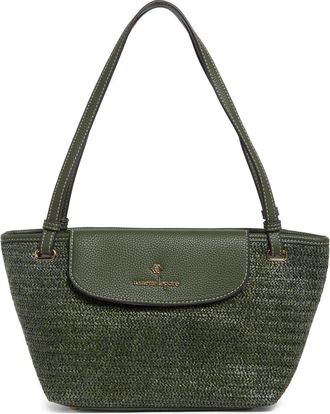 Nanette Lepore Annais Shoulder Bag in Clover Straw Clover at Nordstrom Rack