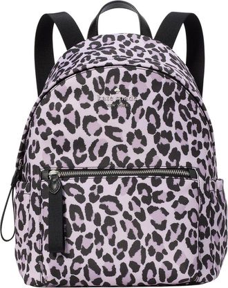 Kate Spade New York Kate Spade New York Chelsea Spotted Leopard Medium Nylon Backpack