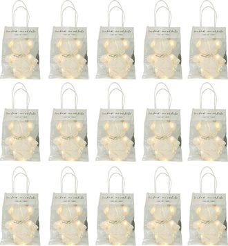 OEM Juego De 15 Servilletas Led Con Forma De Oso, Recuerdos, Regalos Para Cumplea&ntilde;os, Bodas O Celebraciones Anuales, Un Regalo Pr&aacute;ctico Y Bonito De Gran V