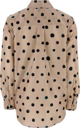 Fendi Womens Falena Shirt Beige