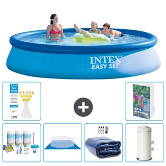 Intex Piscina Easy Set Redonda - 396x84 Cm - 7-piezas S115