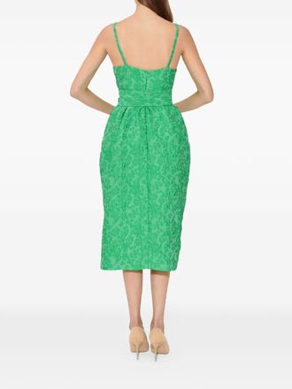Rosie Assoulin Artichoke midi dress - Verde