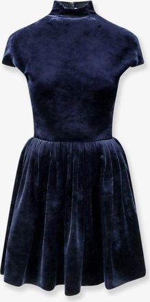 Alaia Vestito corto in velluto - ALAIA - gender_Woman