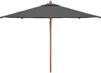 Safavieh Velop 7.5Ft Wood Umbrella