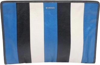Balenciaga Pre-owned Vintage Clutch Bag - Dames - Vintage Clutch - Veelkleurig - ONE Size - Leer - Vintage