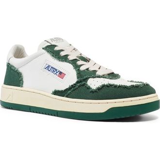 Autry Medalist Low Top Sneaker in Eden Green at Nordstrom Rack, Size 5Us / 35Eu