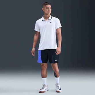 Nike Mens Court Slam Dri-FIT Shorts in Blue | IB1037-475