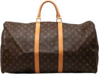 Louis Vuitton Pre-owned Keepall 55 - - Pre-owned - Donna - Marrone - ONE SIZE