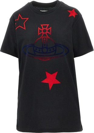 Vivienne Westwood Orb and Stars T-shirt Woman XS