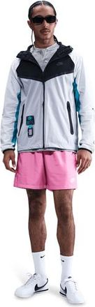 Nike Mens Tech Woven Full-Zip Trek Jacket - Dusty Cactus/Black Size XXL