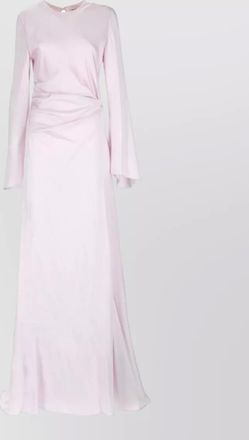 Alexander McQueen draped maxi dress