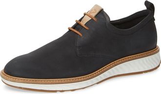 Ecco ST.1 Hybrid Plain Toe Derby in Black at Nordstrom, Size 47