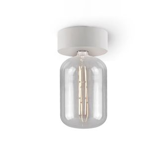 Daylight Italia L&aacute;mpara con roset&oacute;n blanco