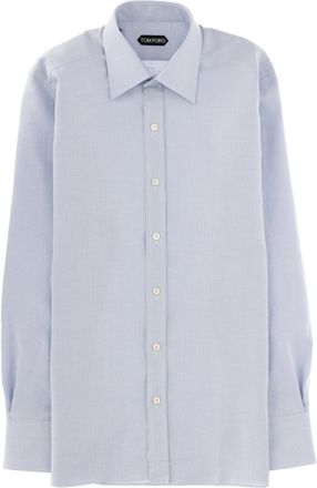Tom Ford Light Blue Textured Shirt