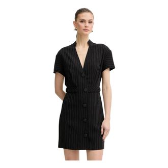 A|X Armani Exchange Dames, Jurken, Zwart, Maat: S Viscose
