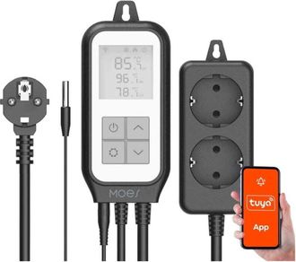 OEM Termostato Digital Wifi Moes Tuya, Controlador De Temperatura