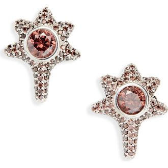 Collina Strada Coral Stud Earrings in Earth at Nordstrom