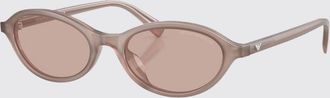 Emporio Armani Occhiali da sole cat-eye in acetato bicolore