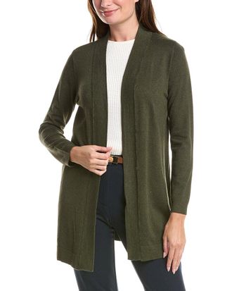 T Tahari Open Front Cardigan