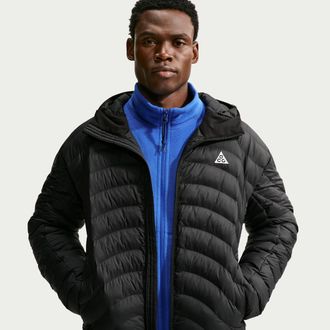 Nike Mens Nike ACG Lava Flow Therma-FIT ADV Hooded Jacket in Black | IR2244-010