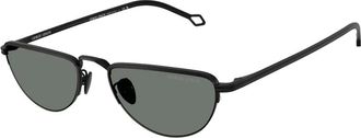 Giorgio Armani round-frame sunglasses - Black